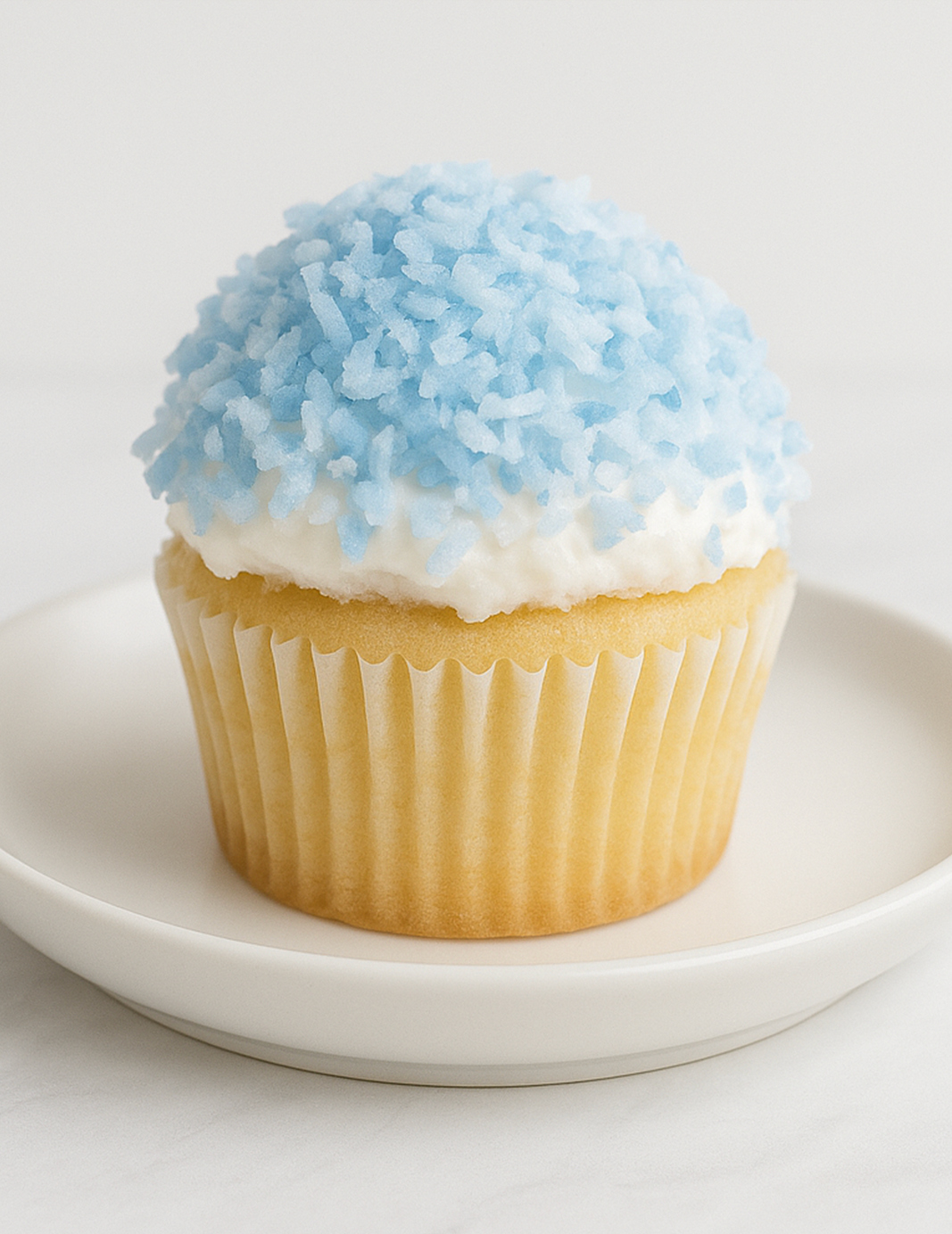 Coconut Cloud Cupcake