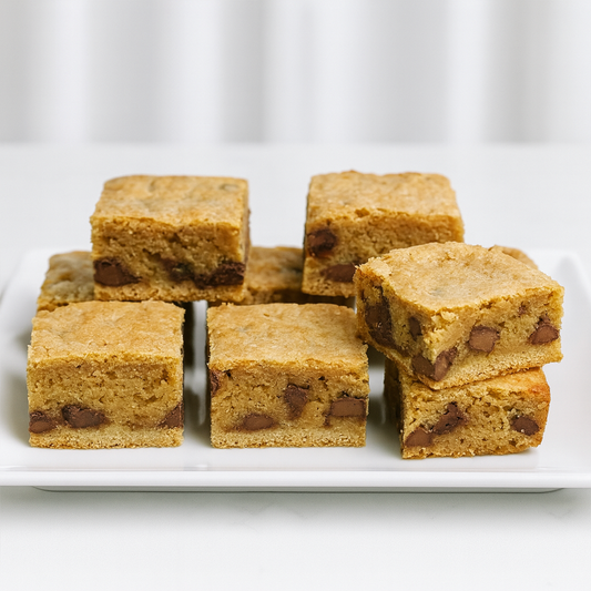 Golden Glow Blondies