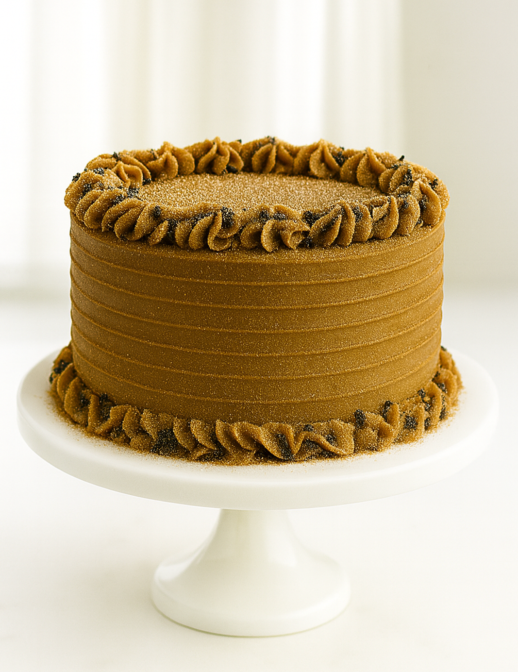 Mocha Chocolate Kiss cake