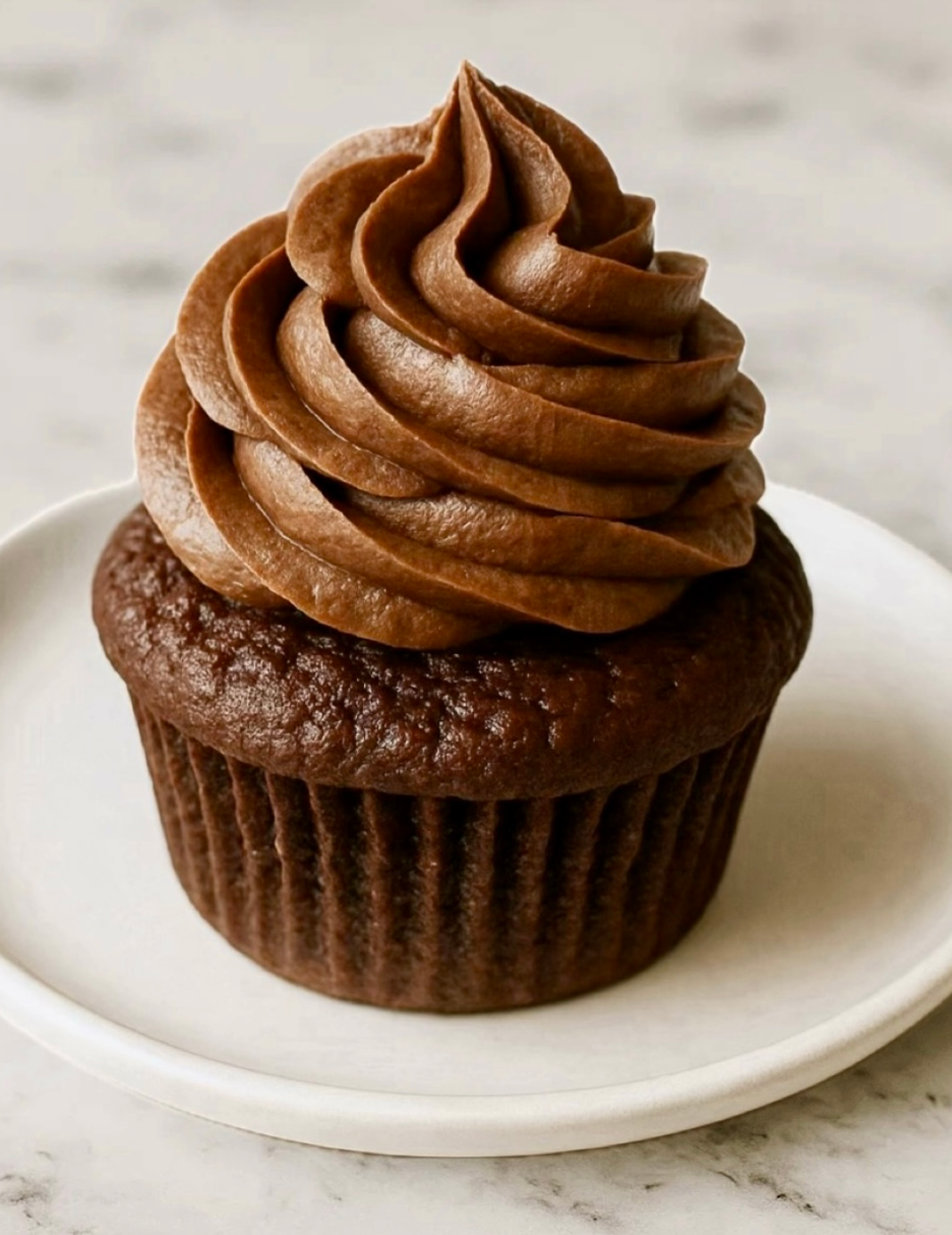 Chocolate Buttercream Cupcake