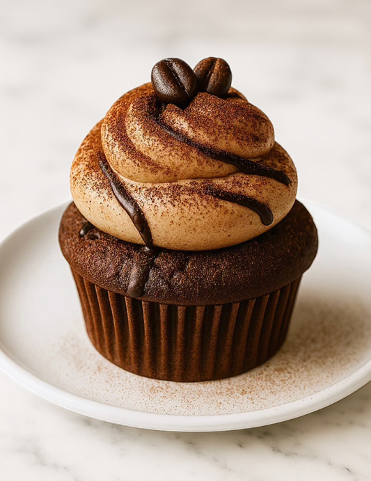 Mocha Coffee Latte Cupcake