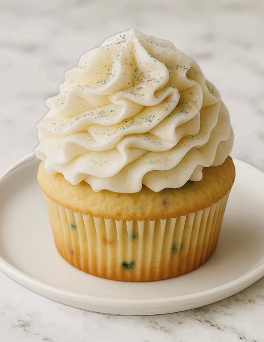 Vanilla Funfetti Cupcake