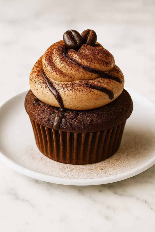 Mocha Coffee Latte Cupcake